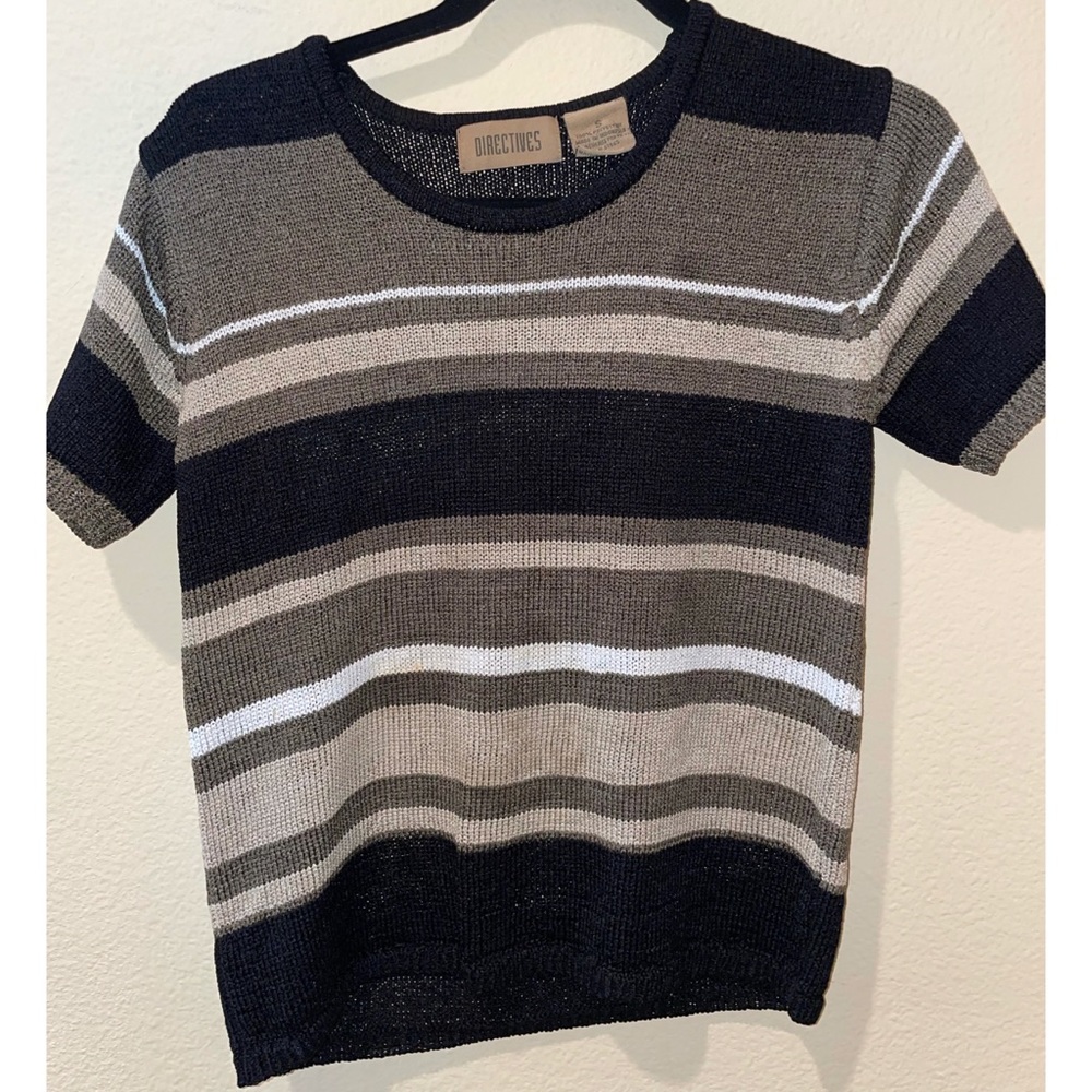 Vintage Directives striped top